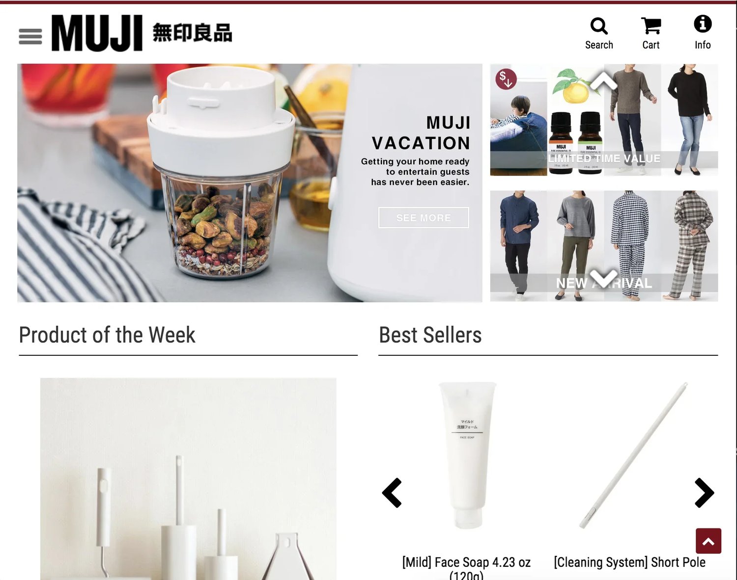 MUJI USA campaign